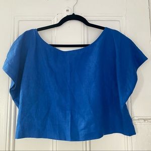 Mara Hoffman Linen Top NWOT
